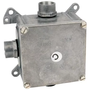 KOPOS 7116 C P16 Fémpáncél doboz 96x96x64 mm