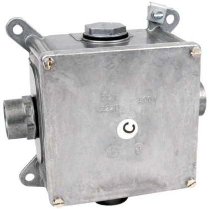 KOPOS 7121 B M25 Fémpáncél doboz 120x120x76 mm