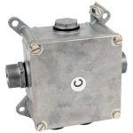 KOPOS 7216 C P16 Fémpáncél doboz 96x96x64 mm