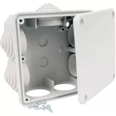 KOPOS 8110 LA Zárt falon kívüli doboz IP54 117x117x58 mm