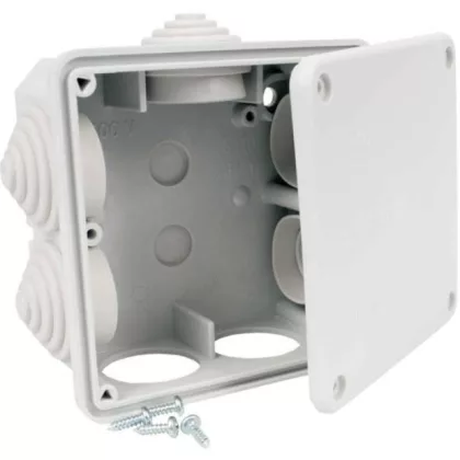 KOPOS 8110 LA Zárt falon kívüli doboz IP54 117x117x58 mm