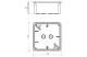 KOPOS 8112 LA Zárt falon kívüli doboz IP54 117x117x58 mm - 3