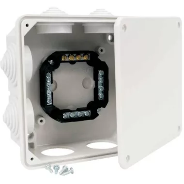 KOPOS 8118 LA Zárt falon kívüli doboz sorkapoccsal IP54 167x167x78 mm