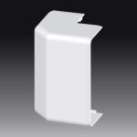   KOPOS 8516HF_HB Outer corner 8516HF, EKD 100x40HF, white, halogen free
