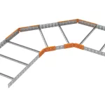   KOPOS BSKH 110 K_ZM Horizontal side wall clamp for cable ladders, short, 110, galvanizing Zn+Mg+Al