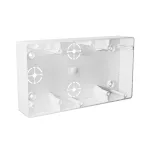 KOPOS LK 85X28 ZNI/2 HF_HB LK 85X28 ZNI/2 HF - device box for trunking, white color, packaging 10/60