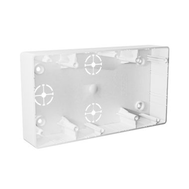 KOPOS LK 85X28 ZNI/2 HF_HB LK 85X28 ZNI/2 HF - device box for trunking, white color, packaging 10/60