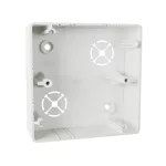 KOPOS LK 85X28 ZNI HF_HB LK 85X28 ZNI HF - device box for trunking, white color, packaging 10/90