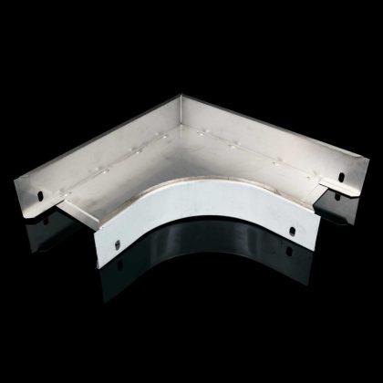 KOPOS NIXO 90X100X500_IX Elbow 90° 100x500 Stainless steel