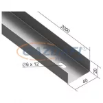 KOPOS NKZN 20X40 S Kábeltálca zárt