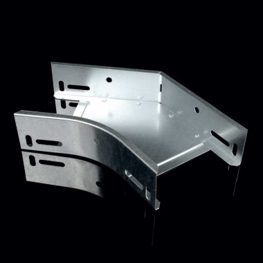 KOPOS NO 45X100X250_EO Elbow 45°, with dimension 100x250 varnished circumferential