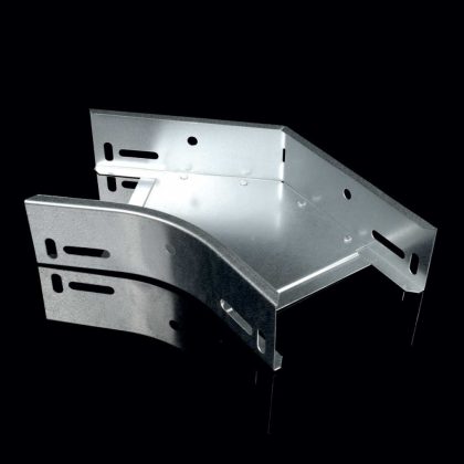   KOPOS NO 45X50X125_EO Elbow 45°, with dimension 50x125 varnished circumferential