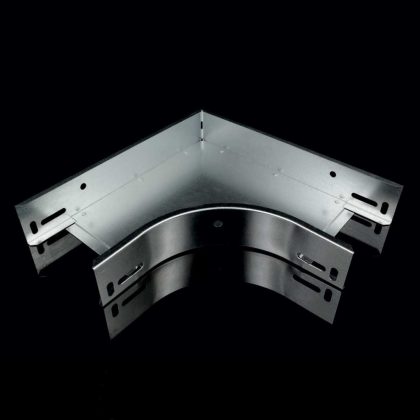   KOPOS NO 90X50X125_EO Elbow 90°, with dimension 50x125 varnished circumferential