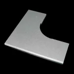 KOPOS NVO 90X250_EO Elbow cover 90° for cable trays 250 varnished circumferential