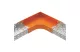 KOPOS O 90X110X200 F Sarok idom 90° tüzihorganyzott - 4
