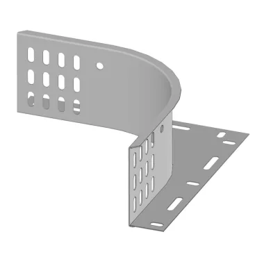 KOPOS SU 110_ZM Reduction piece 110 mm, surface treatment Magnelis®