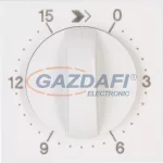   KOPP 313429152 HK07 fedlap mechanikus időkapcsolóhoz 15 perc, fehér Süllyesztett