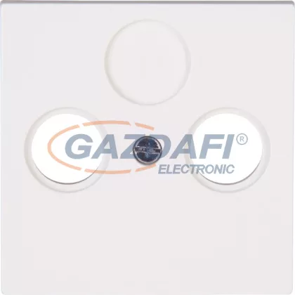 KOPP 490929005 HK07 fedlap TV/RF, csavarral, fehér