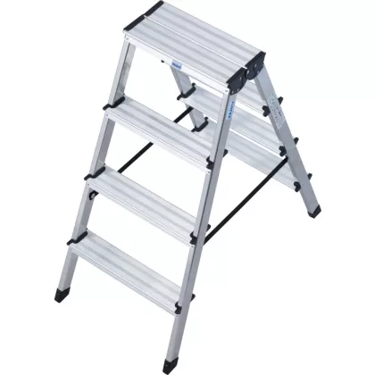 KRAUSE 120335 Dopplo két oldalon járható létra 2x4 fokos