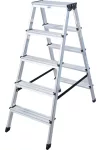 KRAUSE 120342 MONTO Dopplo két oldalon járható létra 2x5 fokos