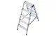 KRAUSE 120342 MONTO Dopplo két oldalon járható létra 2x5 fokos