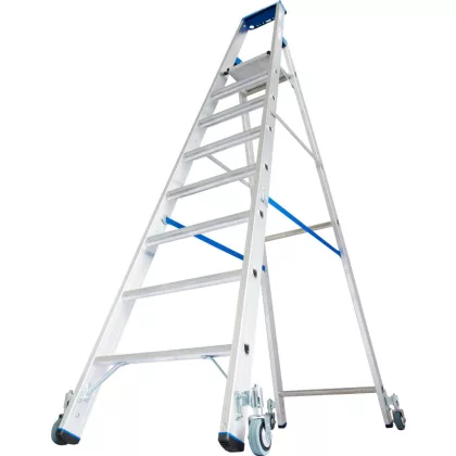   KRAUSE 124654 STABILO lépcsőfokos állólétra, gurítható 8 fokos