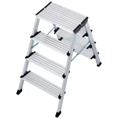 KRAUSE 126047 MONTO Treppo két oldalon járható összecsukható fellépő 2x4 fokos