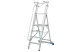 KRAUSE 127488 STABILO lépcsőfokos állólétra nagy dobogóval és kapaszkodókerettel 4 fokos