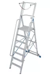 KRAUSE 127518 STABILO lépcsőfokos állólétra nagy dobogóval és kapaszkodókerettel 7 fokos