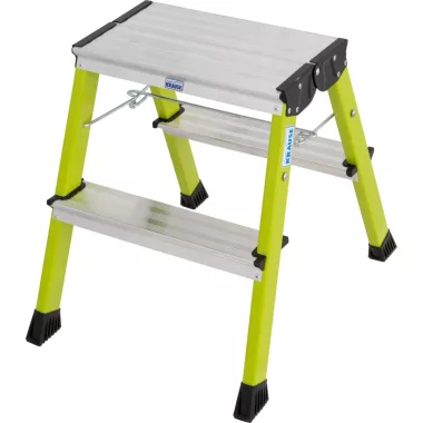 KRAUSE 130143 MONTO Treppy két oldalon játható összecsukható fellépő zöld 2x2 fokos