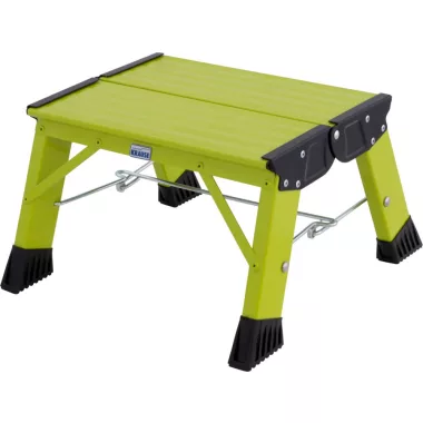 KRAUSE 130365 MONTO Treppy  összecsukható fellépő zöld 1 fokos