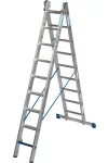 KRAUSE 131638 STABILO többcélú létra + biztosítás 2x9 létra-/lépcsőfok