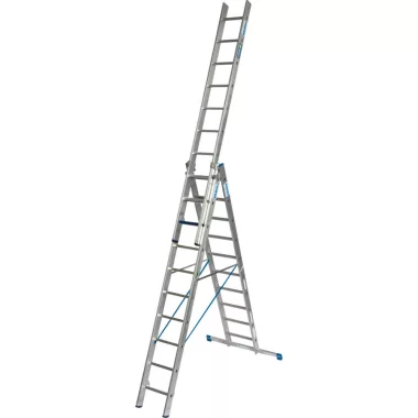 KRAUSE 131669 STABILO sokcélú létra + biztosítás 3x10 létra-/lépcsőfok