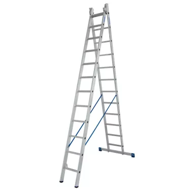 KRAUSE 133502 STABILO létrafokos többcélú létra, kéttagú 2x12 fokos