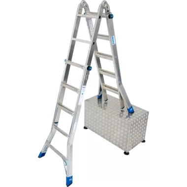 KRAUSE 133960 STABILO teleszkópos csuklós létra 4x5 fokos