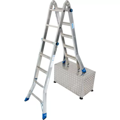 KRAUSE 133960 STABILO teleszkópos csuklós létra 4x5 fokos