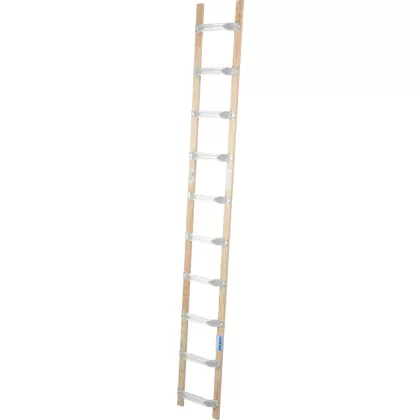 KRAUSE 804211 tetőlétra alu-fa 10 fokos