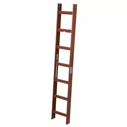 KRAUSE 804679 kéményseprőlétra piros 7 fokos