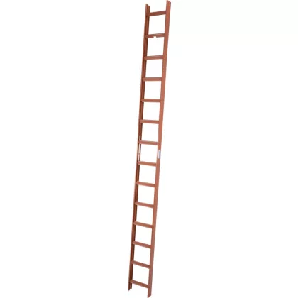 KRAUSE 804693 kéményseprőlétra piros 14 fokos