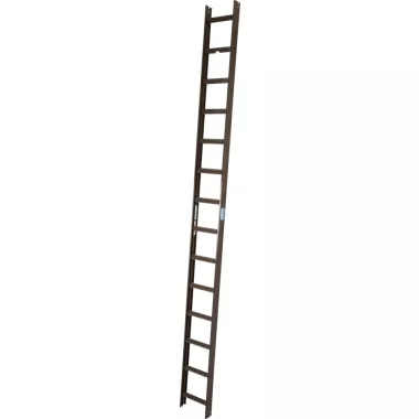 KRAUSE 804754 kéményseprőlétra barna 14 fokos