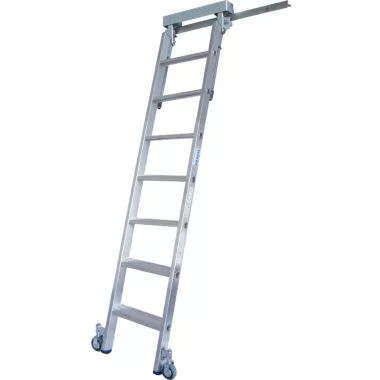 KRAUSE 815620 STABILO lépcsőfokos polclétra t-vezetősínnel 7 fokos