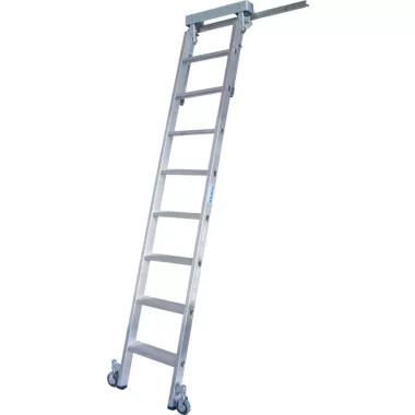 KRAUSE 815637 STABILO lépcsőfokos polclétra t-vezetősínnel 8 fokos