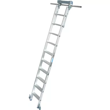 KRAUSE 815651 STABILO lépcsőfokos polclétra t-vezetősínnel 10 fokos