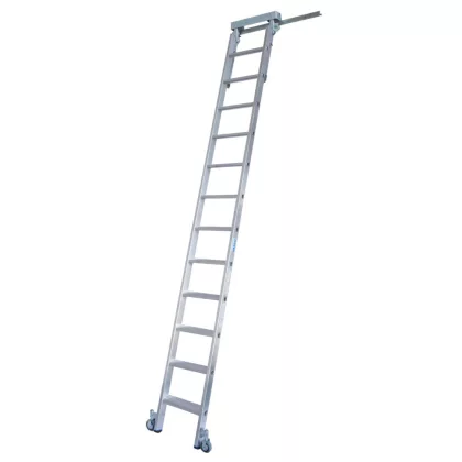   KRAUSE 815675 STABILO lépcsőfokos polclétra t-vezetősínnel 12 fokos