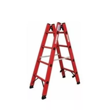 KRAUSE 819710 teljesen műanyag létrafokos két old. járh. állólétra 2x5 fokos