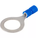   TRACON KSZ10 Szigetelt szemes saru, ónozott elektrolitréz, kék 2,5mm2, M10, (d1=2,3mm, d2=10,5mm), PVC