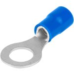 TRACON KSZ16-12 Szigetelt szemes saru, ónozott elektrolitréz, kék 16mm2, M12, (d1=5,8mm, d