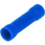 TRACON KTH Szigetelt toldóhüvely, ónozott elektrolitréz, kék 2,5mm2, (L=25mm, d1=2,8mm), P