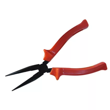 TRACON KUF-8 Kúpos fogó, normál, piros nyél L=205mm, 280g (8)