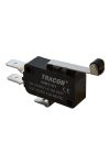 TRACON KW3-51 Helyzetkapcsoló, mikro, karos-görgős 1×CO 10A/230VAC, 0,3A/250VDC, 28mm, 6,3